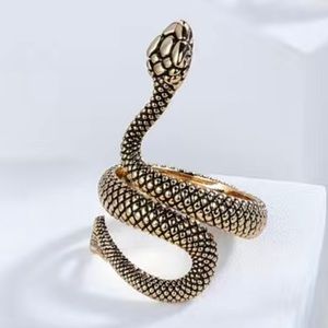 Taylor Swift Gold Snake Ring Reputation Album Merch The Eras Tour Jewelry NEW